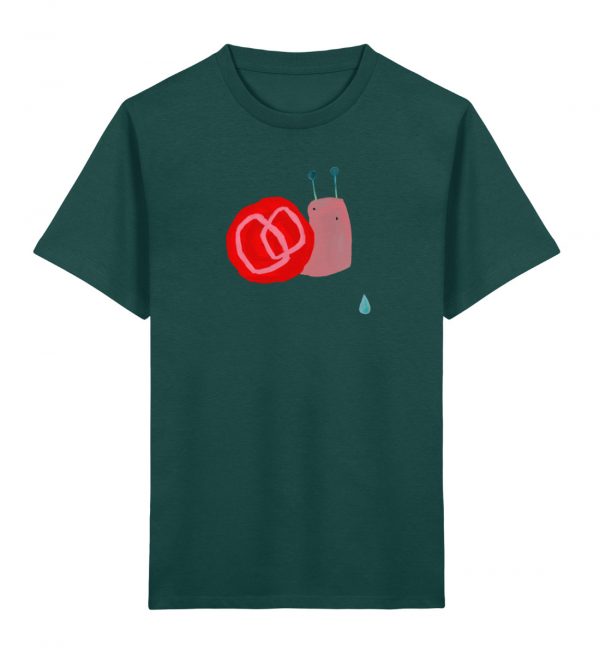 Schnecke mit Tropfen - Kinder Premium Organic T-Shirt 2.0 ST/ST-7032