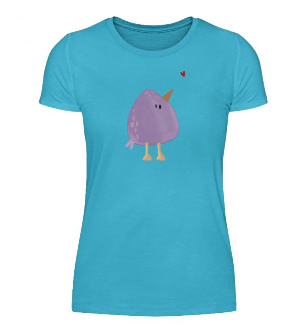 Kiwi mit Herz - Damenshirt-2462