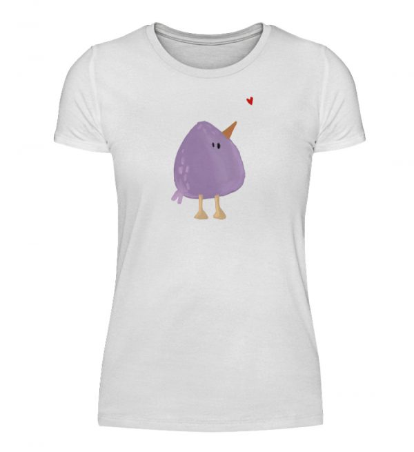 Kiwi mit Herz - Damenshirt-3