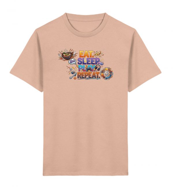 Eat, Sleep, Play, Repeat. - Kinder Premium Organic T-Shirt 2.0 ST/ST-7234