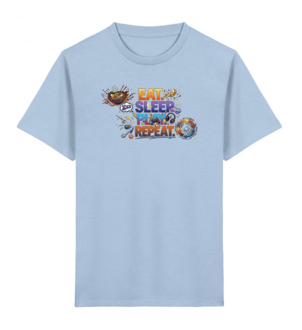 Eat, Sleep, Play, Repeat. - Kinder Premium Organic T-Shirt 2.0 ST/ST-7240