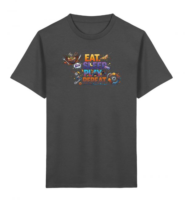Eat, Sleep, Play, Repeat. - Kinder Premium Organic T-Shirt 2.0 ST/ST-6903