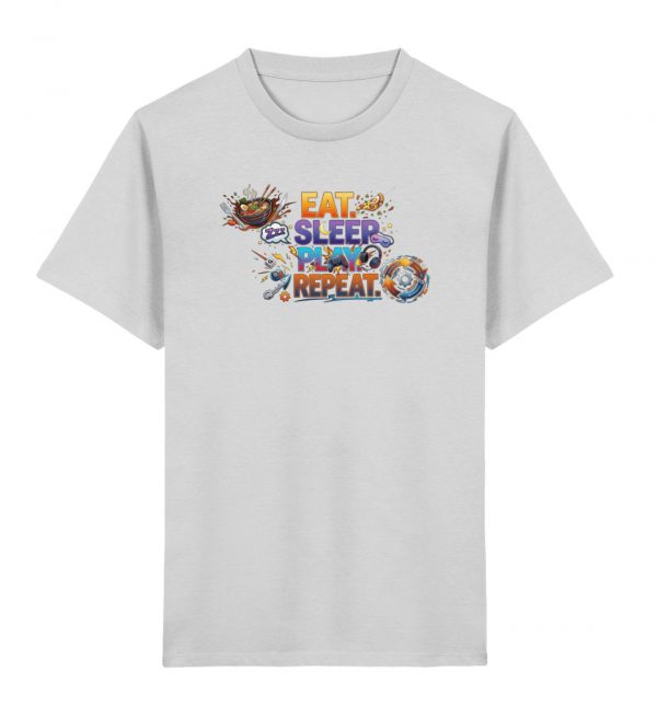 Eat, Sleep, Play, Repeat. - Kinder Premium Organic T-Shirt 2.0 ST/ST-6961