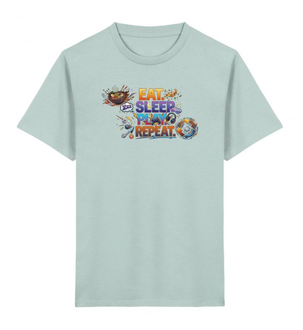 Eat, Sleep, Play, Repeat. - Kinder Premium Organic T-Shirt 2.0 ST/ST-7033