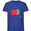 Schnecke mit Tropfen - Herren Organic Shirt-668