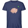 Schweini mit Kleeblatt - Herren Organic Shirt-6057