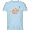 Schweini mit Kleeblatt - Herren Organic Shirt-6967