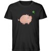 Schweini mit Kleeblatt - Herren Organic Shirt-16