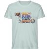 Eat, Sleep, Play, Repeat. - Herren Organic Shirt-7033