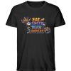 Eat, Sleep, Play, Repeat. - Herren Organic Shirt-16