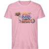 Eat, Sleep, Play, Repeat. - Herren Organic Shirt-6883