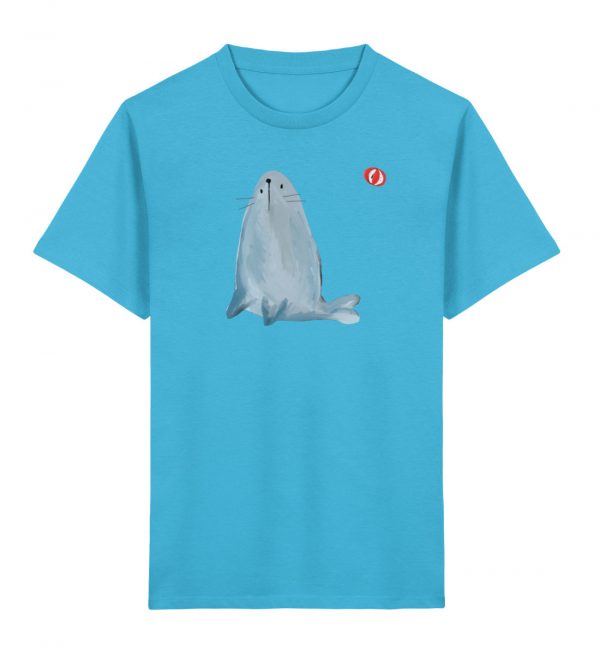 Robbe mit Ball - Kinder Premium Organic T-Shirt 2.0 ST/ST-7144