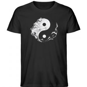 Yin-Yang - schwarz - Herren Organic Shirt-16