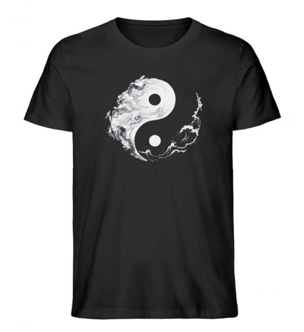 DRXBYH3IPU_STTU758-16 Yin-Yang - schwarz - Herren Organic Shirt-16
