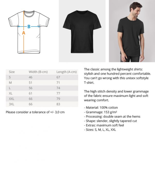 DRDCRREL16_64000-Measure Yin-Yang - Softstyle T-Shirt