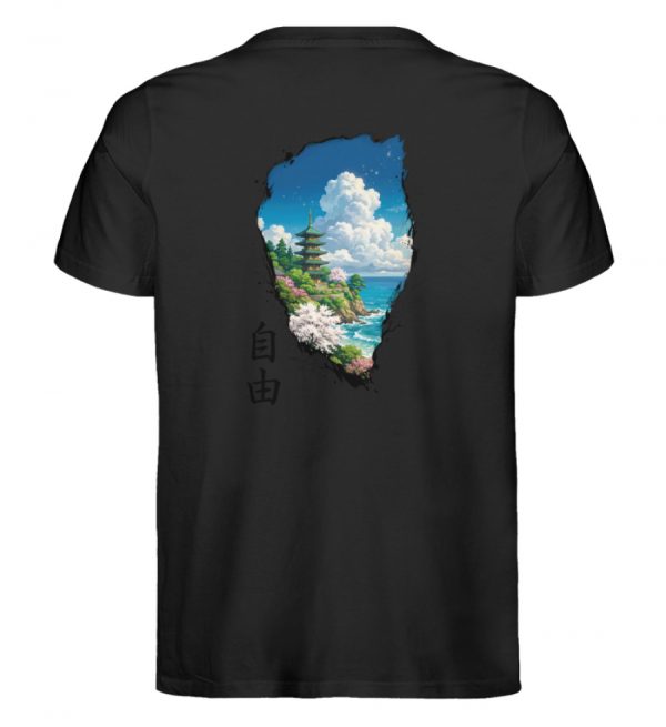 DR6VYP0EP7_STTU758-16 Jiyuu - Freiheit - Herren Organic Shirt-16