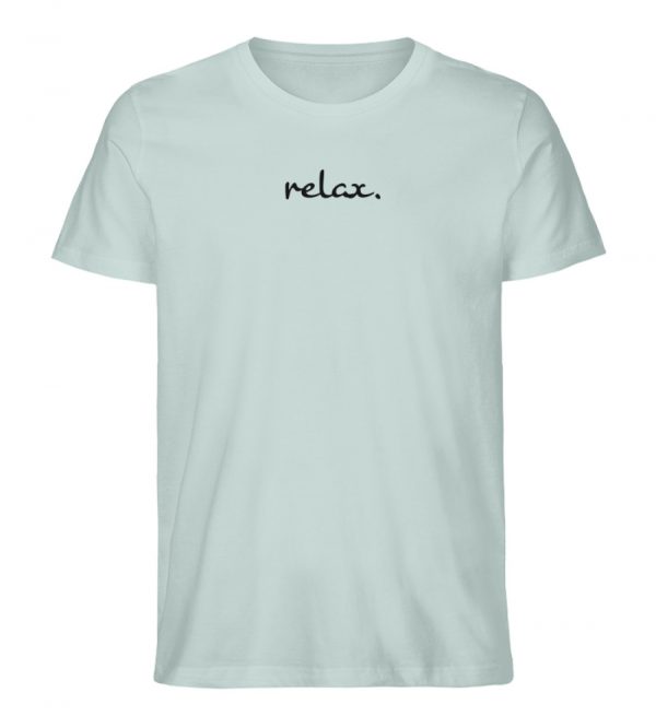 DRE8151PDB_STTU758-7033 relax. Black Edition - Herren Organic Shirt-7033