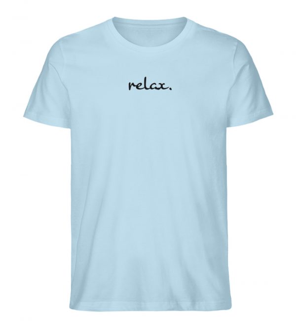 DRE8151PDB_STTU758-6967 relax. Black Edition - Herren Organic Shirt-6967