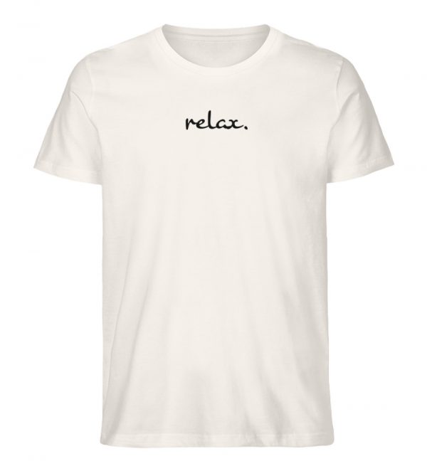 DRE8151PDB_STTU758-6968 relax. Black Edition - Herren Organic Shirt-6968