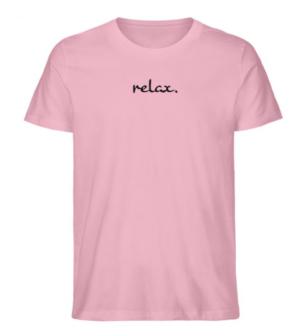 DRE8151PDB_STTU758-6883 relax. Black Edition - Herren Organic Shirt-6883