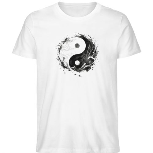 DRB31X2S6X_STTU758-3 Yin-Yang - weiß - Herren Organic Shirt-3