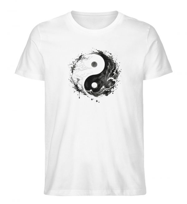 DRB31X2S6X_STTU758-3 Yin-Yang - weiß - Herren Organic Shirt-3