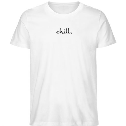 DRIT4X04EU_STTU758-3 chill. - White Edition - Herren Organic Shirt-3
