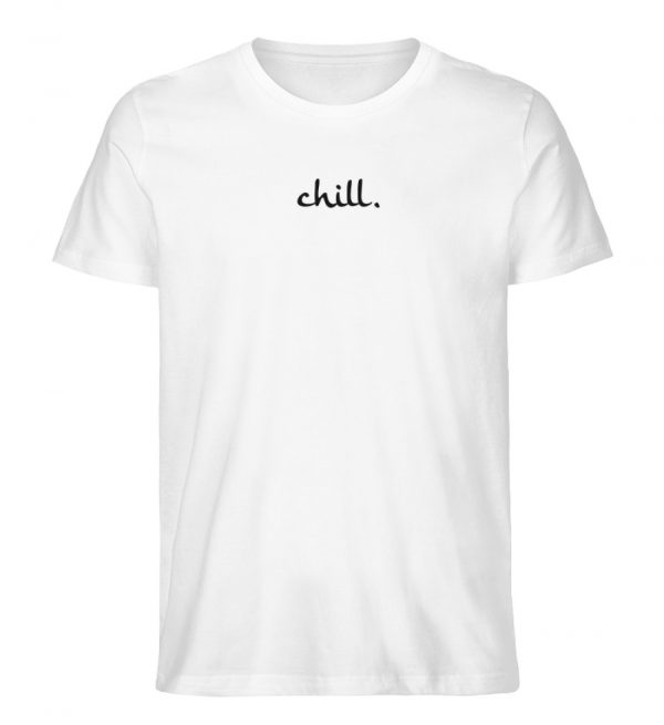 DRIT4X04EU_STTU758-3 chill. - White Edition - Herren Organic Shirt-3