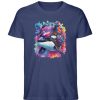 DRK0WZ8GPT_STTU758-6057 Orca mit Headphones - Herren Organic Shirt-6057