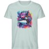 DRK0WZ8GPT_STTU758-7033 Orca mit Headphones - Herren Organic Shirt-7033