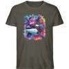 DRK0WZ8GPT_STTU758-7072 Orca mit Headphones - Herren Organic Shirt-7072