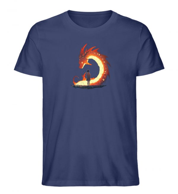 DR2T848KXM_STTU758-6057 Feuerdrache - Herren Organic Shirt-6057