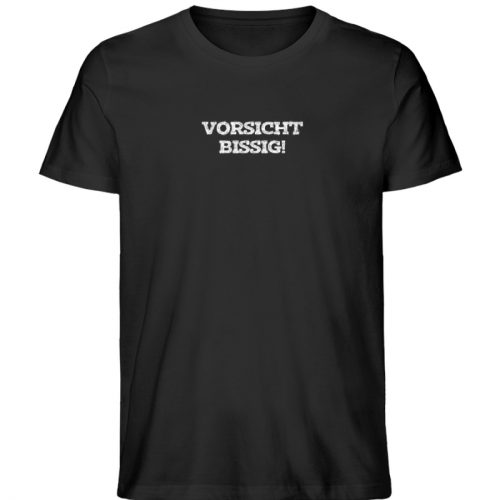 Vorsicht bissig - Herren Organic Shirt-16