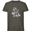 Huhn auf Waschbär - Dark Edition - Herren Organic Shirt-7072