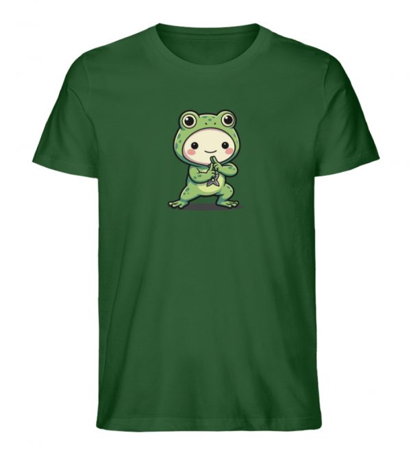 Frosch - Ninja - Herren Organic Shirt-833