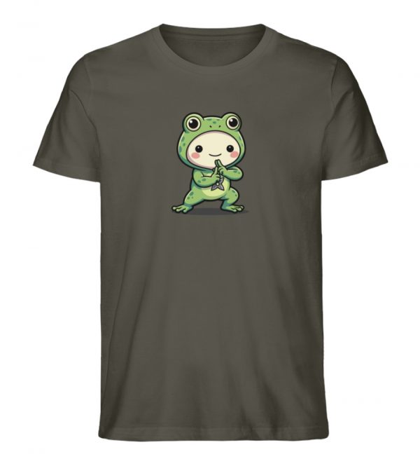 Frosch - Ninja - Herren Organic Shirt-7072