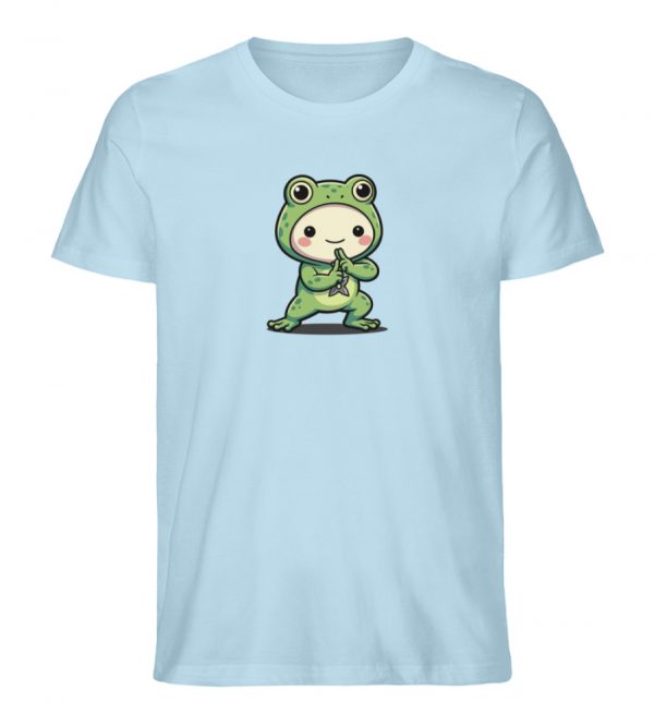 Frosch - Ninja - Herren Organic Shirt-6967