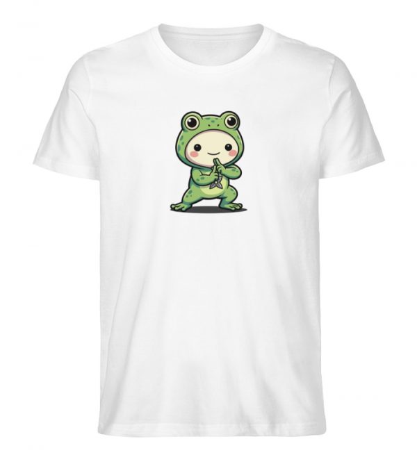Frosch - Ninja - Herren Organic Shirt-3