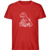 Tea-Rex - Dark Edition - Herren Organic Shirt-4