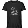 Tea-Rex - Dark Edition - Herren Organic Shirt-16