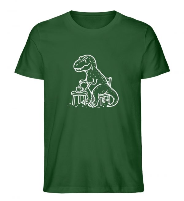Tea-Rex - Dark Edition - Herren Organic Shirt-833