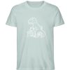Tea-Rex - Dark Edition - Herren Organic Shirt-7033