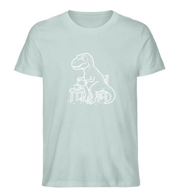 Tea-Rex - Dark Edition - Herren Organic Shirt-7033