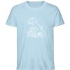 Tea-Rex - Dark Edition - Herren Organic Shirt-6967