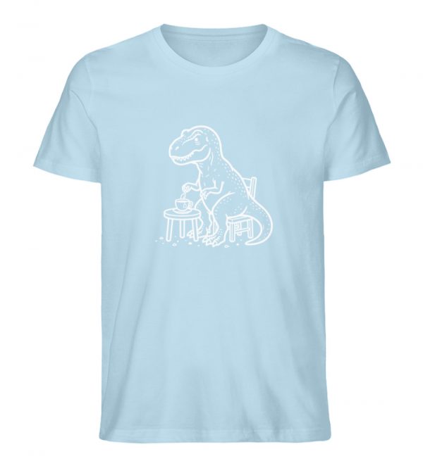Tea-Rex - Dark Edition - Herren Organic Shirt-6967