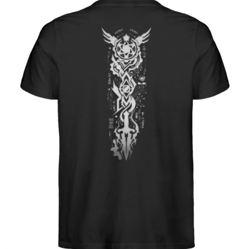 Arcana Tribal II - Herren Organic Shirt-16