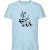 Huhn auf Waschbär - Light Edition - Herren Organic Shirt-6967