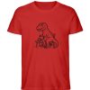 DRKXCG3ZSA_STTU758-4 Tea-Rex - Light Edition - Herren Organic Shirt-4