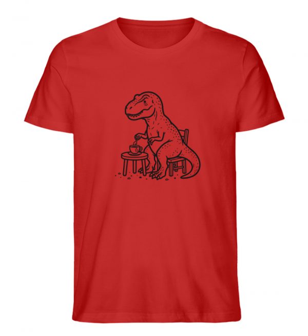 DRKXCG3ZSA_STTU758-4 Tea-Rex - Light Edition - Herren Organic Shirt-4