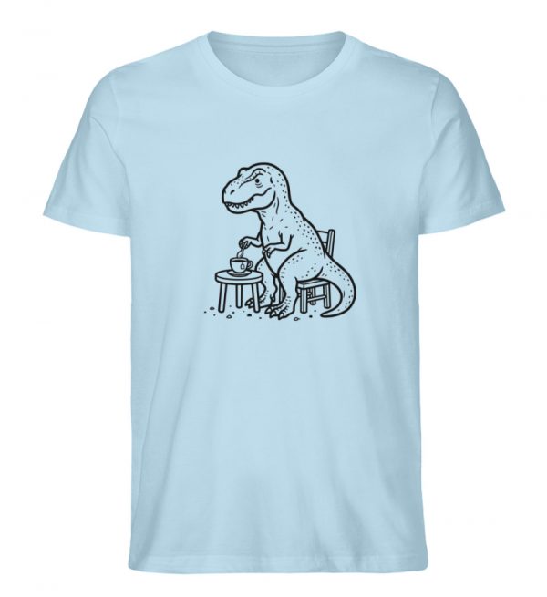 DRKXCG3ZSA_STTU758-6967 Tea-Rex - Light Edition - Herren Organic Shirt-6967